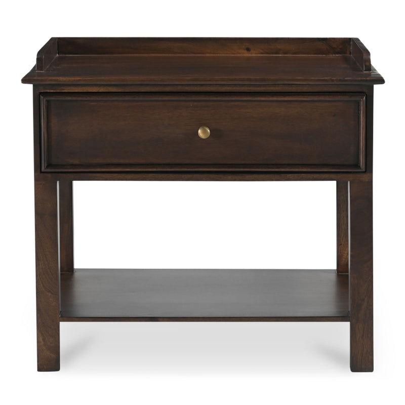 Maeve - Nightstand - Dark Brown - JaxCo Furniture