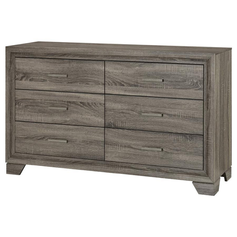 Wright - 6-Drawer Dresser Cabinet - JaxCo Furniture