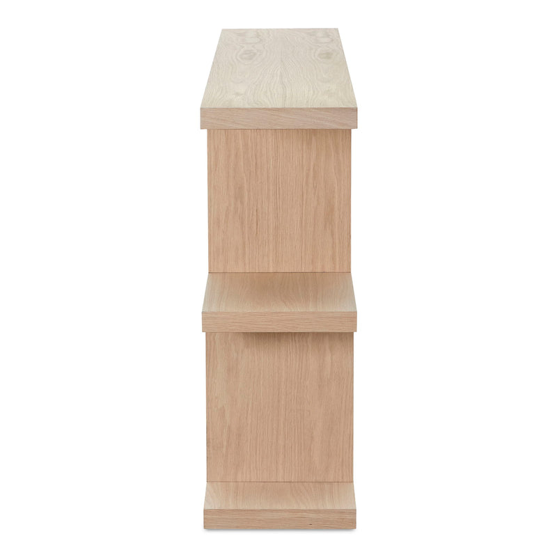 Miri - Small Shelf - White Wash Oak - JaxCo Furniture