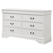 Louis Philippe - Six-Drawer Dresser - JaxCo Furniture