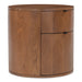 Theo - Two Drawer Nightstand - Brown - JaxCo Furniture