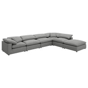 Raleigh - Boucle Upholstered Modular Sectional - JaxCo Furniture