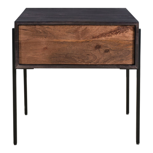 Tobin - Side Table - Brown - JaxCo Furniture