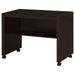 Skeena - Home Office Mobile Return Desk - Cappuccino - JaxCo Furniture