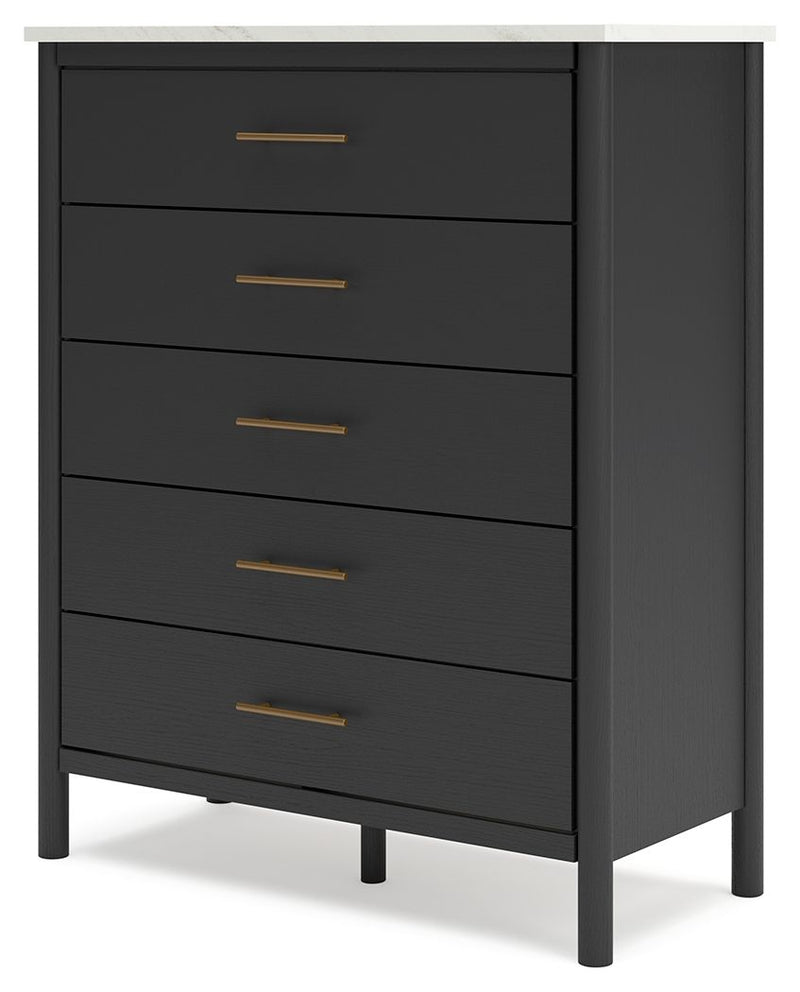 Cadmori - Five Drawer Wide Chest - JaxCo Furniture