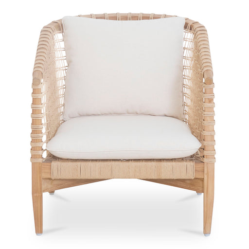 Kuna - Outdoor Lounge Chair - Beige - JaxCo Furniture