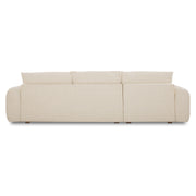 Berga - Sectional Left Stationary Sofa - White - JaxCo Furniture