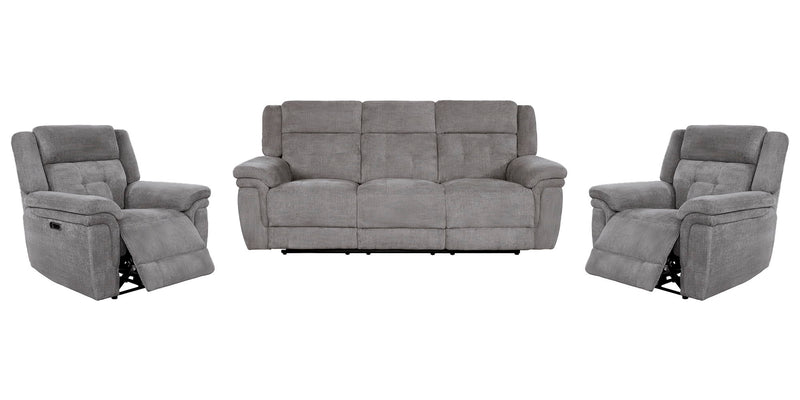 Richland - Power Reclining Sofa Set - JaxCo Furniture