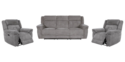 Richland - Power Reclining Sofa Set - JaxCo Furniture