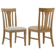 Hartville - Dining Side Chair (Set of 2) - Natural Light Brown - JaxCo Furniture