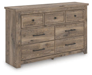Rusticott - Seven Drawer Dresser - JaxCo Furniture