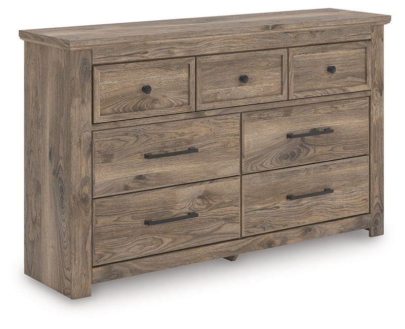 Rusticott - Seven Drawer Dresser - JaxCo Furniture