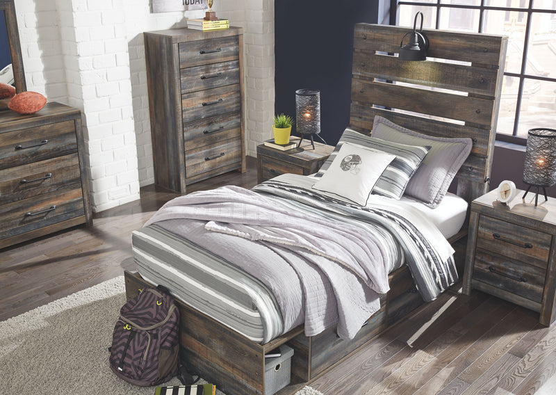 Drystan - Panel Bed - JaxCo Furniture