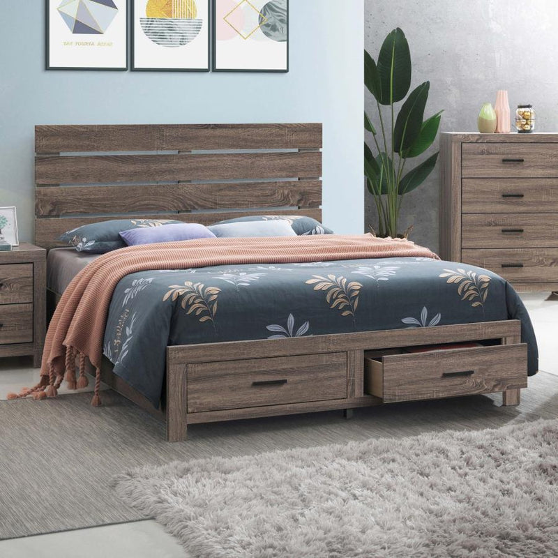 Brantford - Wood Storage Panel Bed - JaxCo Furniture