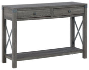 Freedan - Grayish Brown - Console Sofa Table - JaxCo Furniture