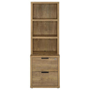 Westpark - 3-Shelf Bookcase USB And Lockable Drawer - JaxCo Furniture