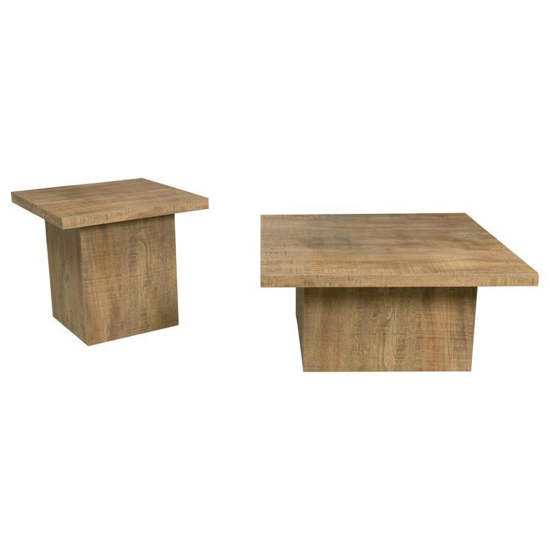 Devar - Square Coffee Table Set - JaxCo Furniture