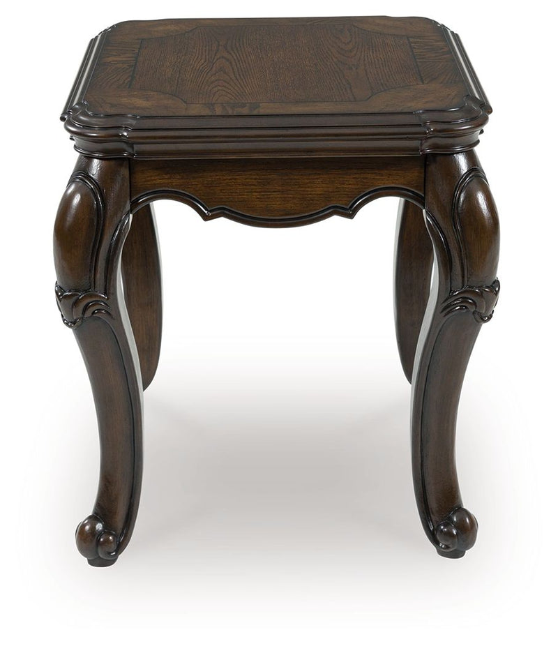 Maylee - Table With Cabriole Legs - JaxCo Furniture