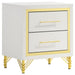 Lucia - 2-Drawer Nightstand - White - JaxCo Furniture