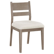Cornelia - Wood Dining Side Chair (Set of 2) - Coastal Gray - JaxCo Furniture