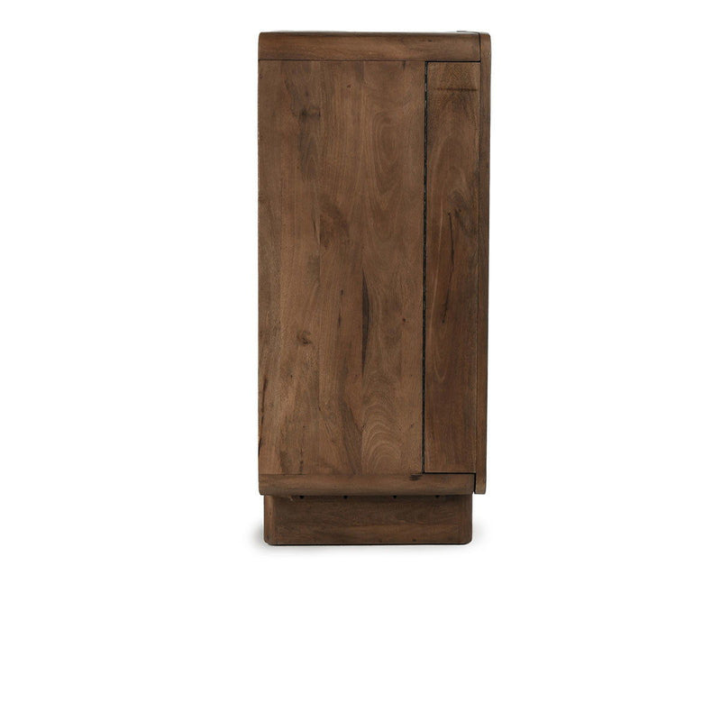 Holmes - Bar Cabinet - Dark Brown - JaxCo Furniture