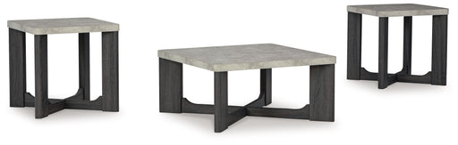 Sharstorm - Two-tone Gray - Occasional Table Set (Set of 3) - JaxCo Furniture
