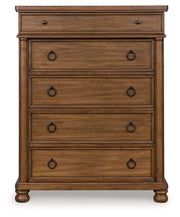 Rowlenstown - Five Drawer Chest - JaxCo Furniture