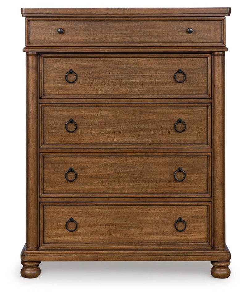 Rowlenstown - Five Drawer Chest - JaxCo Furniture