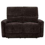 Navarro - Chenille Upholstered Reclining Loveseat - JaxCo Furniture