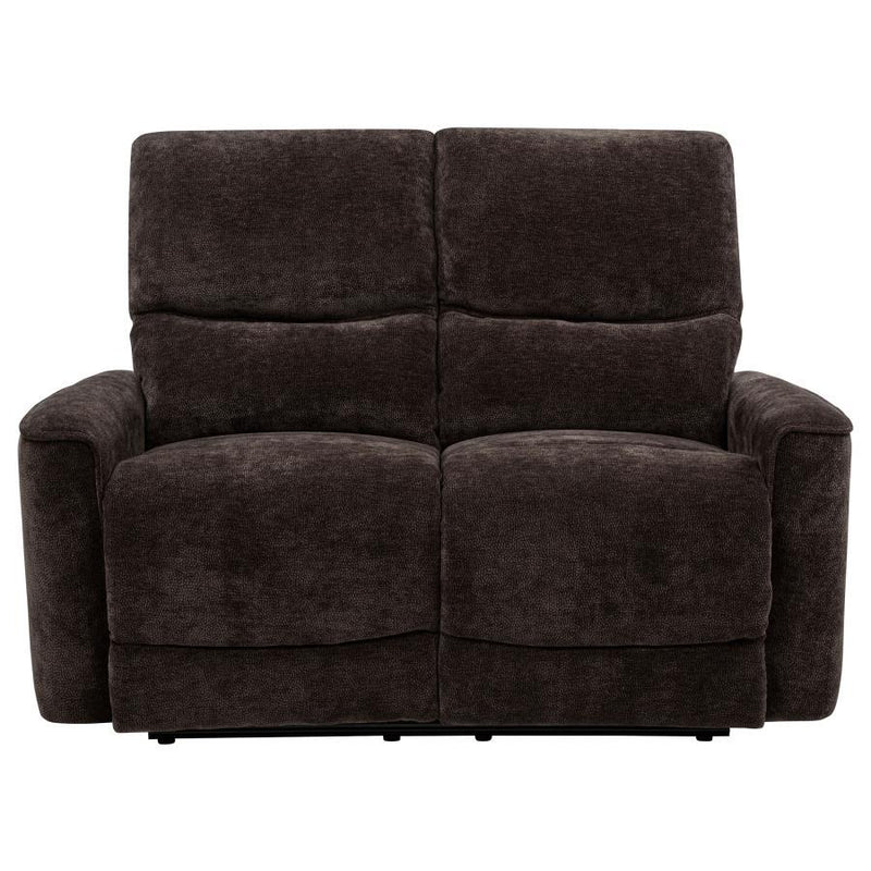 Navarro - Chenille Upholstered Reclining Loveseat - JaxCo Furniture