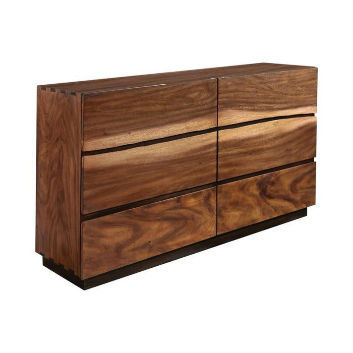 Winslow - 6-Drawer Dresser - Smokey Walnut - JaxCo Furniture