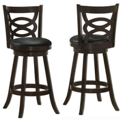 Calecita - Wood Swivel Counter Stool (Set of 2) - JaxCo Furniture