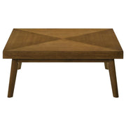 Westerly - Square Wood Coffee Table - Walnut Brown - JaxCo Furniture