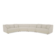 Fraser - 4 Piece Modular Sectional - White - JaxCo Furniture
