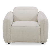 Eli - Power Recliner Chair - Warm White - JaxCo Furniture