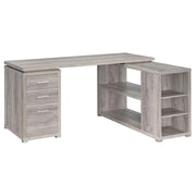 Yvette - 3-Drawer L-Shape Computer Desk - JaxCo Furniture