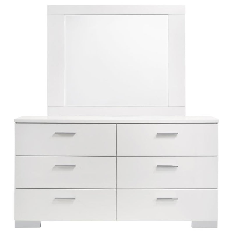 Felicity - 6-Drawer Dresser - JaxCo Furniture