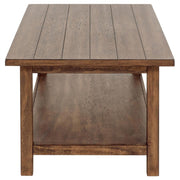 Payne - Wood Coffee Table with Shelf - JaxCo Furniture