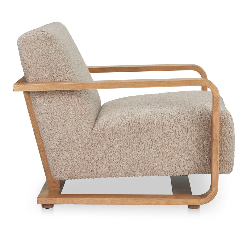 Eckersley - Lounge Chair - Beige - JaxCo Furniture