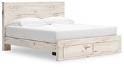 Lawroy - Panel Bed With Storage - JaxCo Furniture