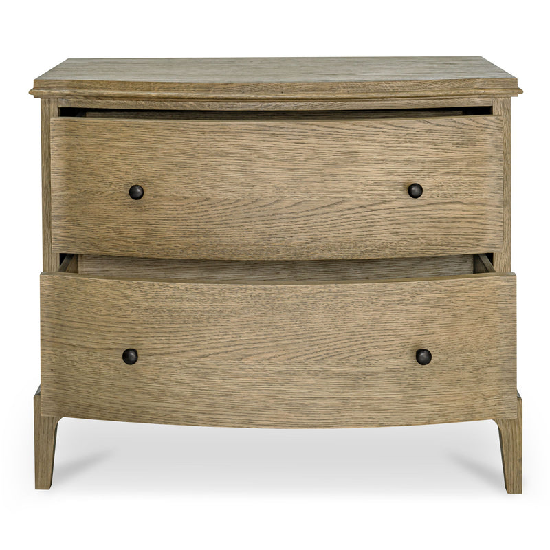 Sadie - Accent Nightstand - Light Brown - JaxCo Furniture