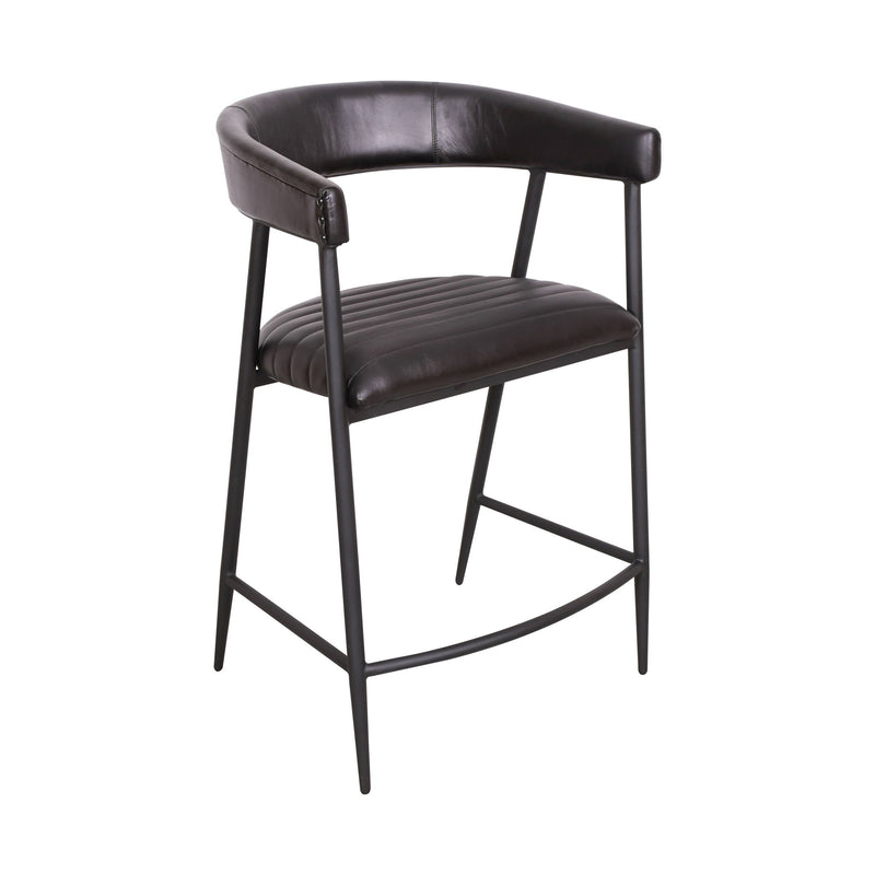 Preston - Counter Stool - Black - JaxCo Furniture