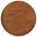 Dinah - Round Solid Wood Dining Table - Walnut - JaxCo Furniture