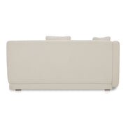 Fraser - Left Arm Facing Sofa - Off White - JaxCo Furniture