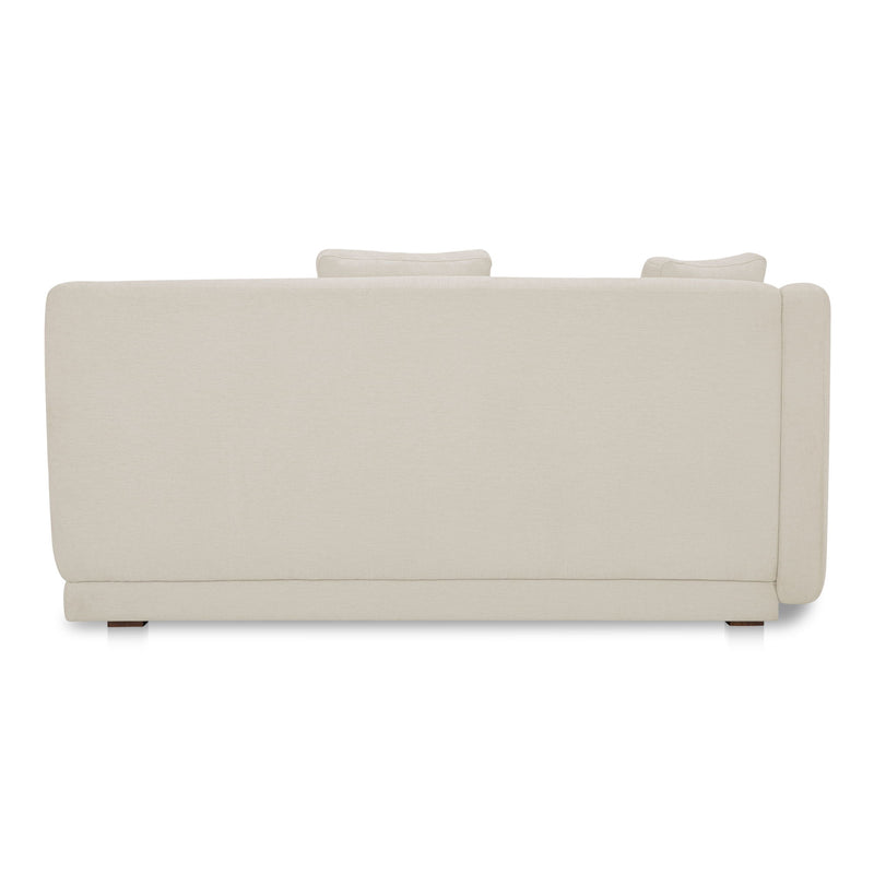 Fraser - Left Arm Facing Sofa - Off White - JaxCo Furniture