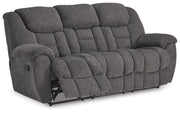Foreside - Charcoal - Reclining Sofa - JaxCo Furniture