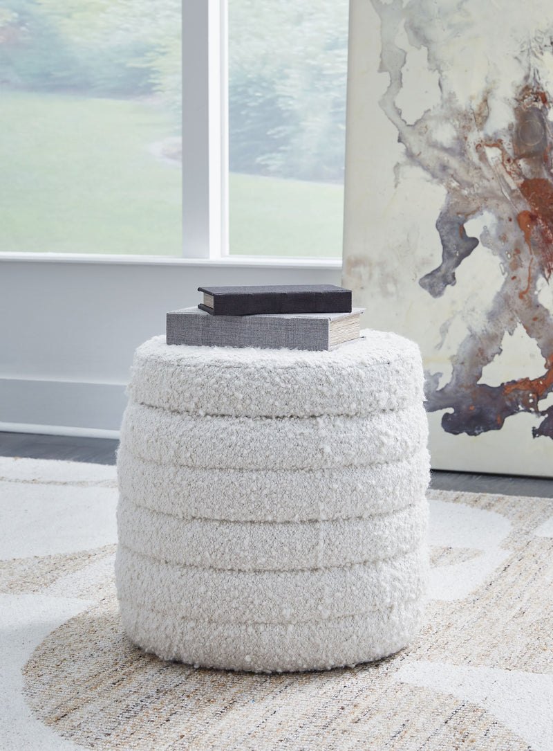 Duntler - Ivory - Storage Ottoman - JaxCo Furniture