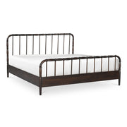 Vivian - King Bed - Dark Brown - JaxCo Furniture