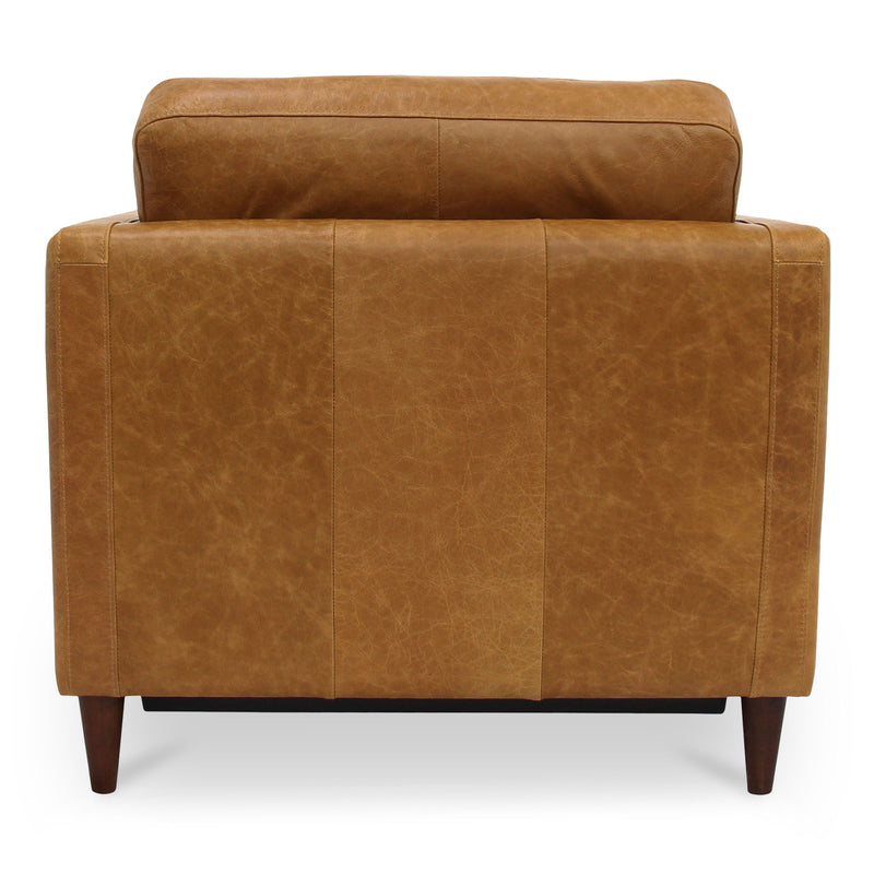 Bridgers - Leather Power Recliner Chair - Tan - JaxCo Furniture