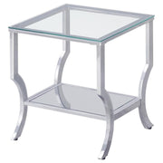 Saide - Glass Top Coffee And End Table Set - JaxCo Furniture